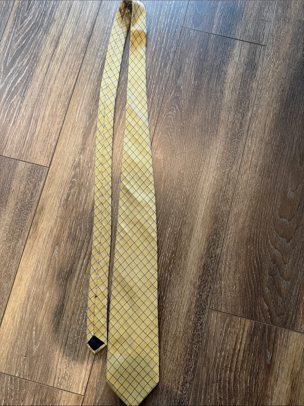 Brooks Brothers 346 Gold/Blue 100% Silk Men’s Tie